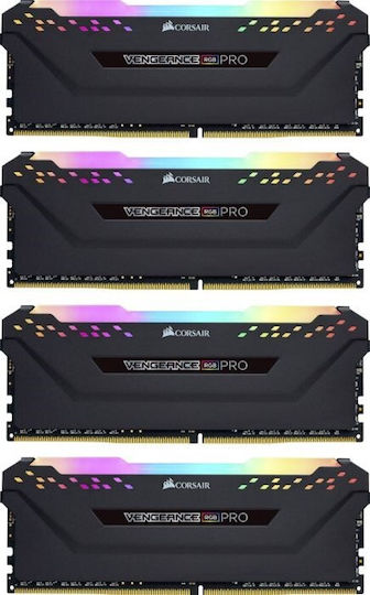 Corsair Vengeance RGB Pro 32GB DDR4 RAM with 4 Modules (4x8GB) and 3600 Speed for Desktop (CMW32GX4M4D3600C18) vista 2