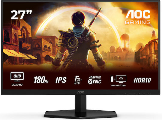 AOC Q27G42XE IPS HDR Monitor 27" QHD 2560x1440 180Hz with Response Time 0.5ms GTG