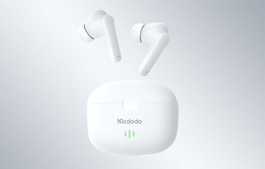 Mcdodo B03 In-ear Bluetooth Handsfree Earphones with Sweat Resistance and Charging Case White vista 6