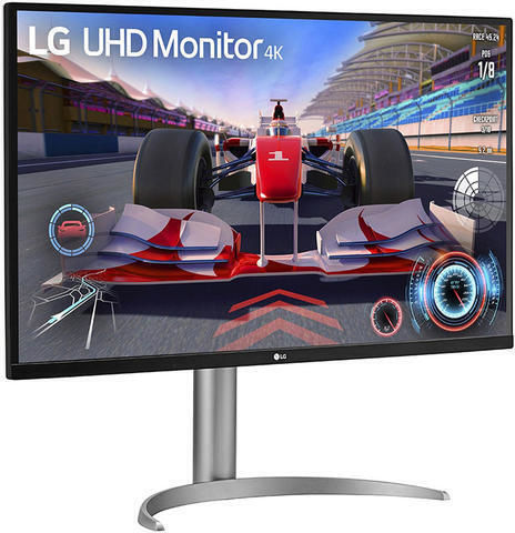 LG 32UQ750P-W VA HDR Gaming Monitor 31.5" 4K 3840x2160 144Hz with Response Time 4ms GTG view 4
