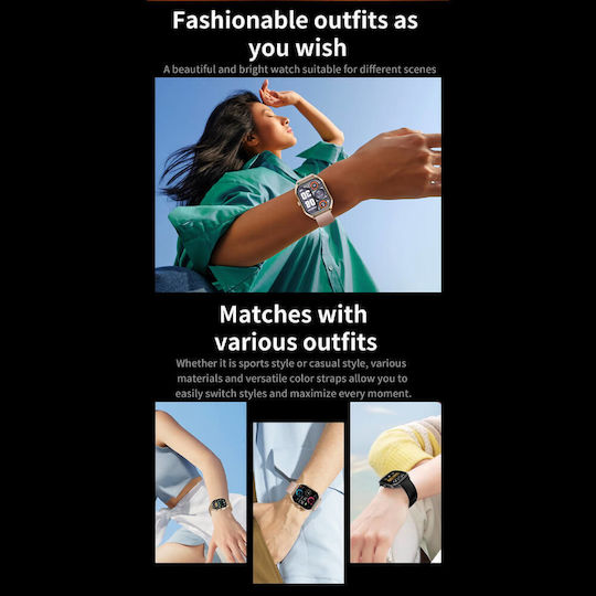 Microwear H35 Smartwatch (Gold) view 6