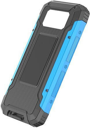 Optonica Solar Power Bank 10000mAh with USB-A Port and USB-C Port Blue