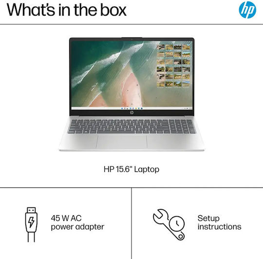 HP 15-fd0023dx 15.6" (i3-1215U/8GB/256GB SSD/UHD Graphics/W11 S) (US Keyboard) vue 4