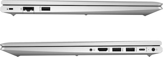 HP ProBook 450 G9 15.6" IPS FHD (i5-1235U/16GB/512GB SSD/W11 Pro) Silver (DE Keyboard) view 3