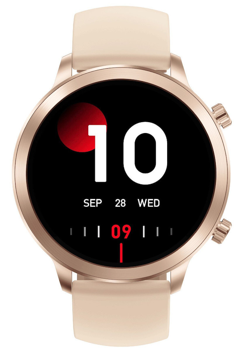 Bemi Zeno AI Stainless Steel Smartwatch with Heart Rate Monitor Gold view 2