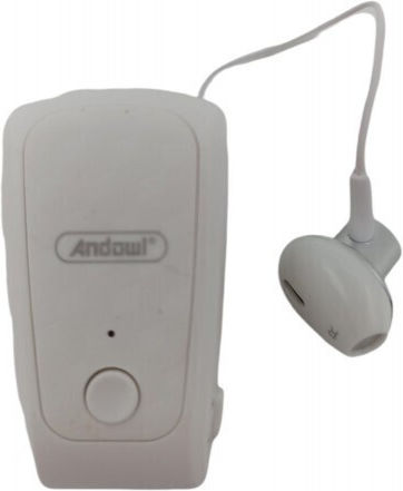 Andowl Q-EH622 In-ear Bluetooth Handsfree Earphone Lapel Black view 2