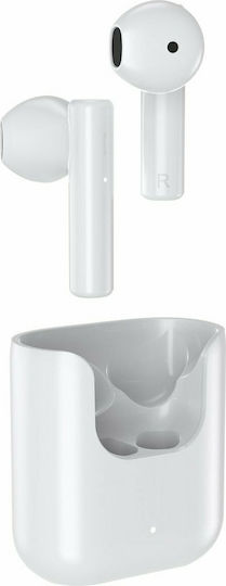 QCY T12 Earbud Bluetooth Handsfree Earphones with Charging Case White view 6
