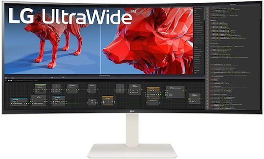 LG 38BR85QC-W Ultrawide IPS Curved Monitor 38" QHD 3840x1600 with Response Time 1ms GTG