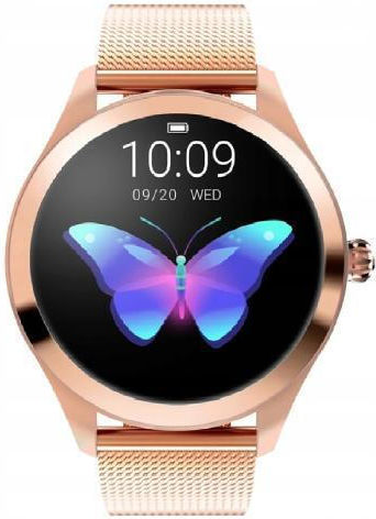 Oromed Smart Lady 45mm Waterproof Smartwatch with Heart Rate Monitor (Gold) view 2