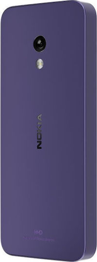 Nokia 235 4G (2024) Dual SIM Mobile with Buttons Purple view 8