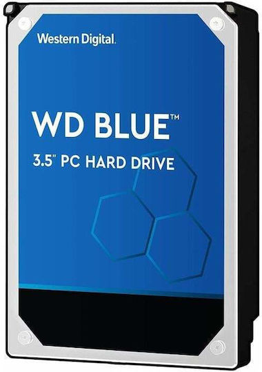 Western Digital Blue 4TB HDD Hard Drive 3.5" SATA III 5400rpm with 256MB Cache for Desktop WD40EZAX view 5