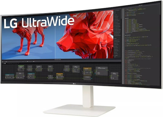LG 38WR85QC-W Ultrawide IPS Curved Monitor 37.5" QHD 3840x1600 144Hz with Response Time 1ms GTG view 3