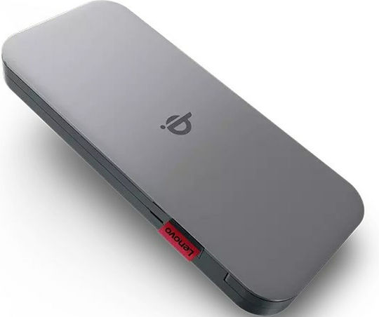Lenovo Go Wireless Power Bank 10000mAh 30W Power Delivery Gray view 4