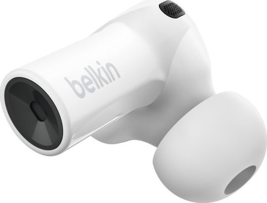 Belkin Soundform Freedom In-ear Bluetooth Handsfree Earphones with Sweat Resistance and Charging Case White view 4