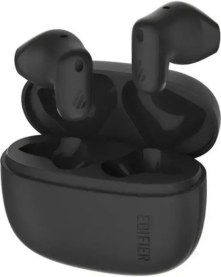 Edifier X1 Lite Earbud Bluetooth Handsfree Earphones with Sweat Resistance and Charging Case Black