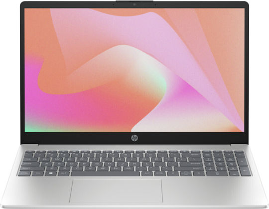 HP 15-fc0009nq 15.6" IPS FHD (Ryzen 7-7730U/8GB/512GB SSD/No OS) Natural Silver (International English Keyboard) view 1