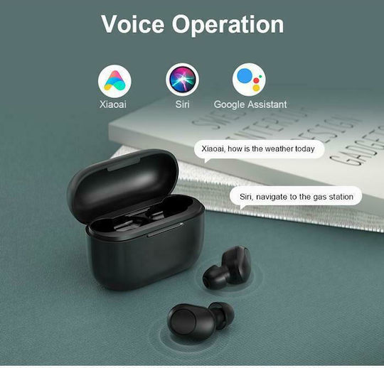 Haylou GT5 In-ear Bluetooth Handsfree Earphones with Charging Case Black view 3