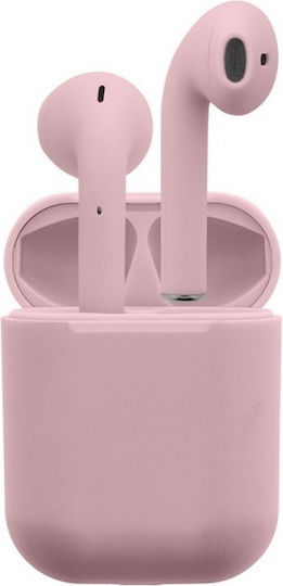 Streetz TWS-0006 Earbud Bluetooth Handsfree Earphones with Charging Case Pink