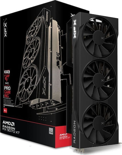XFX Radeon RX 9070 XT 16GB GDDR6 Swift Gaming Triple Fan Graphics Card