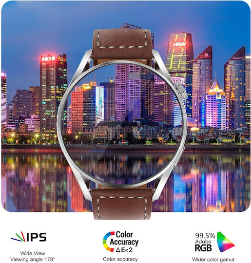 NO.1 DT3 Pro Smartwatch with Heart Rate Monitor (Black) view 9