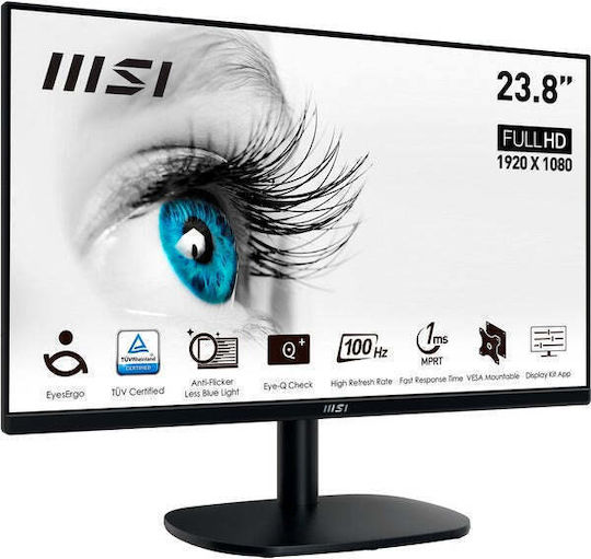 MSI Pro MP245VDE VA Monitor 23.8" FHD 1920x1080 with Response Time 4ms GTG view 2