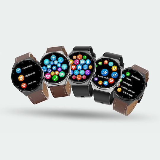 DT3 PRO Max Smartwatch with Heart Rate Monitor (Black) vista 7