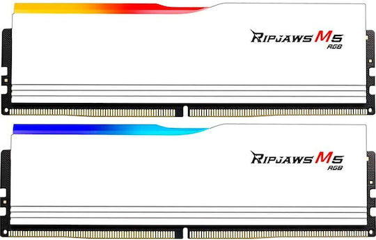 G.Skill Ripjaws M5 DDR5 32GB RAM with 2x16GB Modules and Speed 6000 for Desktop F5-6000J2836G16GX2-RM5RW view 2