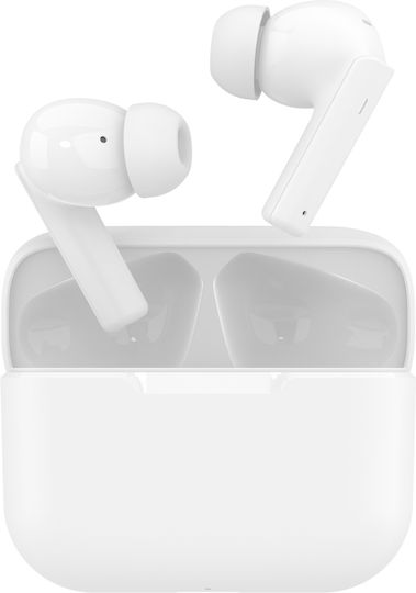 Akashi ALTANCBUDS2WH In-ear Bluetooth Handsfree Earphones with Charging Case White view 1