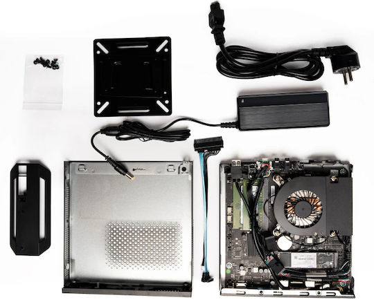 OptimX T100-H610 Mini PC (Core i5-13400/16GB DDR4/512GB SSD/No OS) view 8