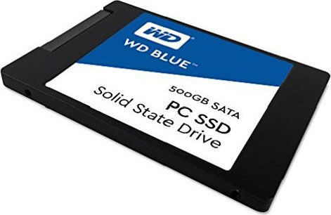 Western Digital Blue SSD 500GB 2.5 Inch SATA III Connection view 3
