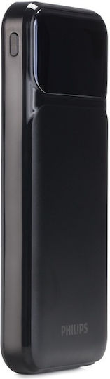 Philips DLP1922 Power Bank 10000mAh with USB-A Port and USB-C Port Black view 4