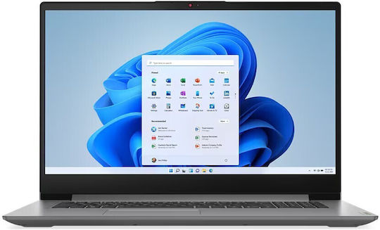 Lenovo IdeaPad 3 17IAU7 17.3" IPS FHD (i5-1235U/16GB/512GB SSD/W11 Home) Arctic Grey (International English Keyboard) view 1