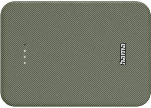 HAMA Colour 10 Power Bank 10000mAh with USB-A Port and USB-C Port Green view 3