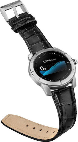Kenneth Cole Wellness Set 45mm Smartwatch with Heart Rate Monitor (Black) view 3
