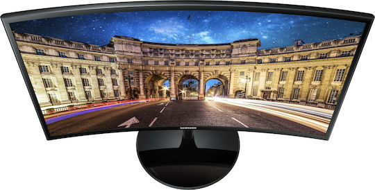 Samsung C27F390FHR VA Curved Monitor 27" FHD 1920x1080 with Response Time 4ms GTG view 4
