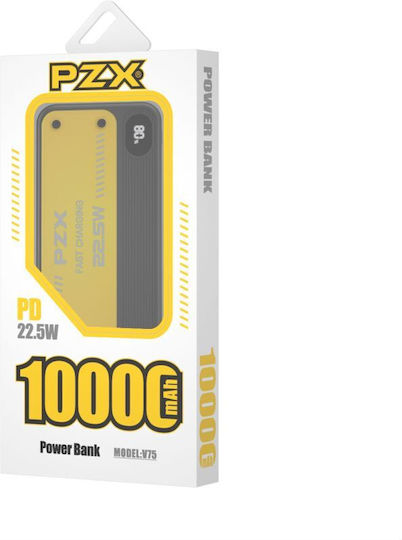 PZX V75 Power Bank 10000mAh 22.5W Black