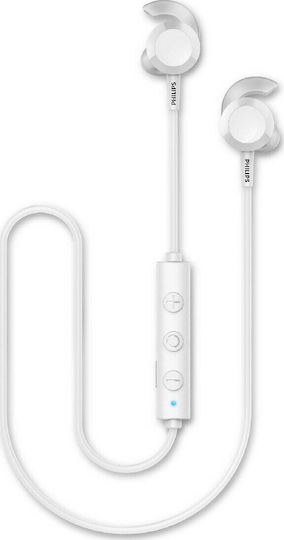 Philips TAE4205 In-ear Bluetooth Handsfree Earphones White view 2