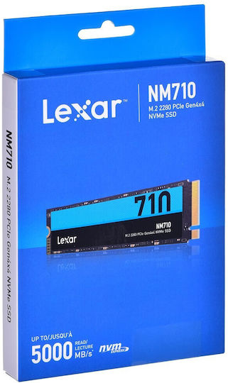 Lexar NM710 SSD 2TB M.2 Type with PCI Express 4.0 Connection LNM710X002T-RNNNG vista 7