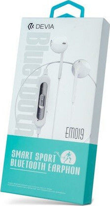 Devia EM019 Earbud Bluetooth Handsfree Earphones with Sweat Resistance Black view 2