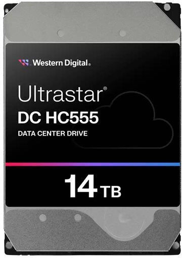 Western Digital Ultrastar DC HC555 14TB HDD Hard Drive 3.5" SAS 3.0 7200rpm with 512MB Cache for NAS / Server / Recorder 0B48711