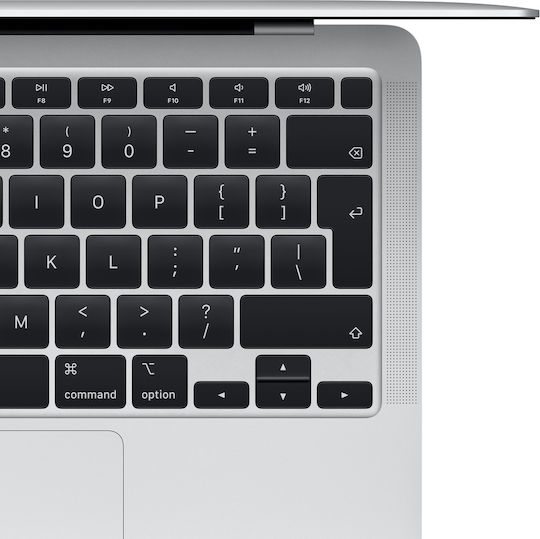 Apple MacBook Air 13.3" (2020) IPS QHD+ (M1/8GB/256GB SSD) Silver (GR Keyboard) view 3