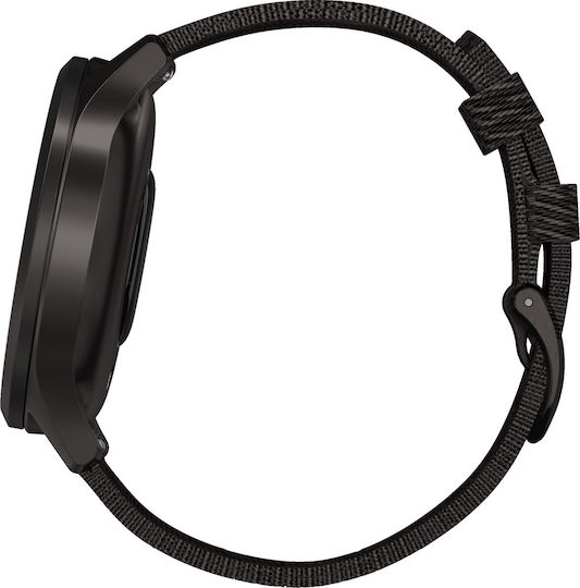 Garmin Vivomove Style Stainless Steel 42mm Waterproof Smartwatch with Heart Rate Monitor (Black Pepper) view 4