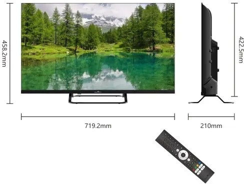 Smart Tech Television 32" HD Ready LED 32HN01V (2024) vue 5