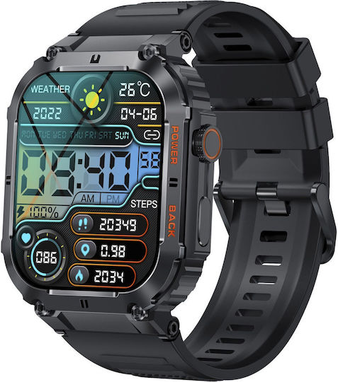 Denver SW-181 Smartwatch with Heart Rate Monitor (Black)