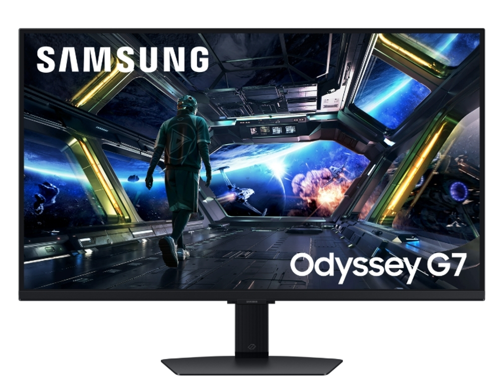 Samsung G7 G70F IPS HDR Monitor 27" 4K 3840x2160 180Hz With Response Time 1ms GTG view 1
