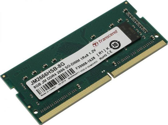 Transcend JetRam DDR4 with Module 1x16GB and Speed 3200 for Laptop JM3200HSE-16G view 2