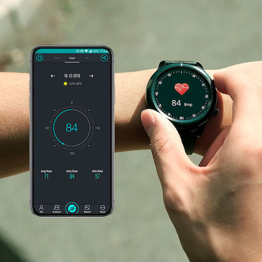 Colmi Sky 4 Smartwatch with Heart Rate Monitor (Black) view 9