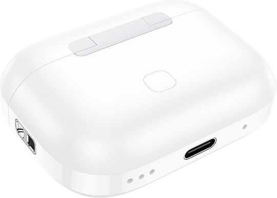 Hoco EW56 Plus In-ear Bluetooth Handsfree Earphones with Charging Case White view 4