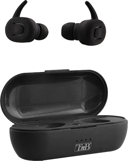 T'nB Dude In-ear Bluetooth Handsfree Earphones with Charging Case Black view 2
