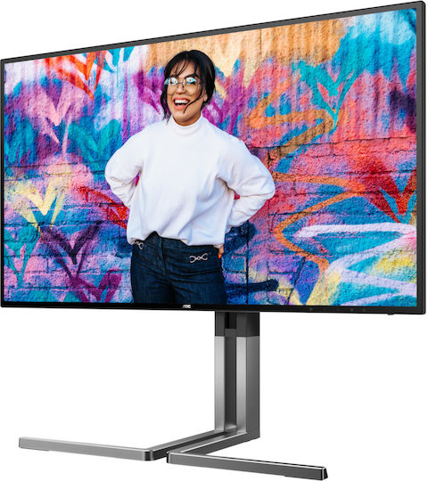 AOC U27U3CV IPS HDR Monitor 27" 4K 3840x2160 with Response Time 4ms GTG view 3